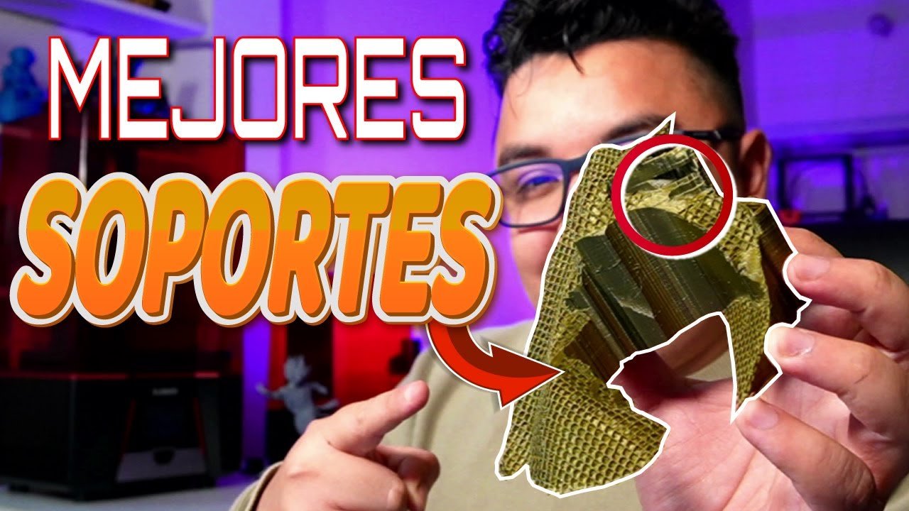 Cómo crear soportes eficientes en impresión 3D