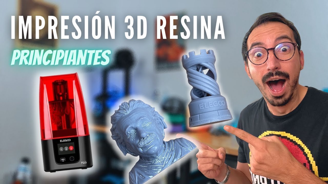 Guía para imprimir en 3D con resina